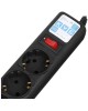 POWERCUBE SPG5-C2 1.9м (5 розеток) черный (коробка)