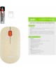 ACER Мышь беспроводная OMR200, радио, оптическая, USB, 1200dpi, бежевый и коричневый [zl.mceee.022]