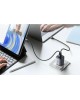 UGREEN Сетевое зарядное устройство CD294 (90573) Nexode 45W USB-C+USB-C PD GaN Fast Charger EU. Цвет: серый