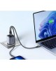 UGREEN Сетевое зарядное устройство CD294 (90573) Nexode 45W USB-C+USB-C PD GaN Fast Charger EU. Цвет: серый