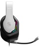 A4TECH Гарнитура игровая Bloody G260p, для компьютера, мониторные, проводные, белый / черный