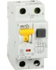 IEK Выключатель автом. дифф. тока АВДТ 32 (MAD22-5-020-C-30) 20A тип C 6kA 30мА A 1П+Н 230В 2мод бел