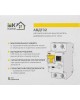 IEK Выключатель автом. дифф. тока АВДТ 32 (MAD22-5-020-C-30) 20A тип C 6kA 30мА A 1П+Н 230В 2мод бел