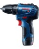 BOSCH Дрель-шуруповерт GSB 12V-30, 2Ач, с двумя аккумуляторами [06019g9100]