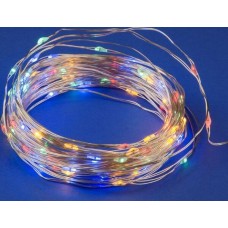 Гирлянда UNIEL (UL-00007180) ULD-S1000-100/DTA/RC RGB IP44 Гирлянда светодиодная, 10м. 100 светодиодов. RGB свет. Пульт ДУ (в/к)