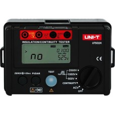 Измерители UNIT (13-0044) UT502A ИЗМЕРИТЕЛЬ СОПРОТИВЛЕНИЯ ИЗОЛЯЦИИ