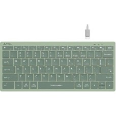 A4TECH Клавиатура Fstyler FBX51C, USB, Bluetooth/Радиоканал, зеленый [fbx51c matcha green]