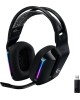 LOGITECH Гарнитура игровая G733 Lightspeed, для компьютера и игровых консолей, накладные, радио, черный [981-000867]