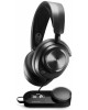 STEELSERIES Гарнитура игровая Arctic Nova Pro, для компьютера и игровых консолей, накладные, проводные, черный [61527]