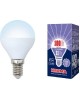 Лампа светодиодная VOLPE (UL-00003830) LED-G45-11W/DW/E14/FR/NR Форма шар матовая Серия Norma 6500K