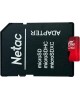 Карта памяти NETAC 64Gb MicroSD P500 Extreme Pro + SD adapter (NT02P500PRO-064G-R)
