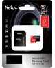 Карта памяти NETAC 64Gb MicroSD P500 Extreme Pro + SD adapter (NT02P500PRO-064G-R)