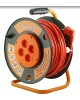Удлинители GLANZEN EB-50-008, на катушке, б/з, 4 роз - 50м