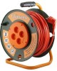 Удлинители GLANZEN EB-50-008, на катушке, б/з, 4 роз - 50м