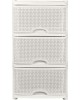 Комод KEEPLEX KL378312048 Ajur трехсекционный 50х41,5х45см белое облако