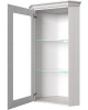 Модульная мебель АНРЭКС TIFFANY Шкаф с витриной 1VU цвет вудлайн кремовый (3 уп.)