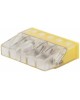 Клемма REXANT (07-3219-6) Экспресс-клемма с пастой СМК 2273-245, 5-проводная 0.5-2.5 мм , прозрачная, блистер (6 шт./уп.)