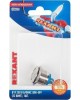REXANT Кнопка антивандальная Ø19 Б/Фикс (2с винт) OFF-(ON) сфера (PBS-28В, A19-A2) (в упак. 1шт.)