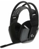 LOGITECH Гарнитура игровая G733 Lightspeed, для компьютера и игровых консолей, накладные, радио, черный [981-000867]