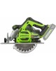 GREENWORKS Циркулярная пила G24MCS, 115мм, аккумуляторная, 24В, без АКБ, без ЗУ [1501207]