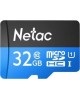 Карта памяти NETAC 32Gb MicroSD P500 + SD адаптер (NT02P500STN-032G-R)