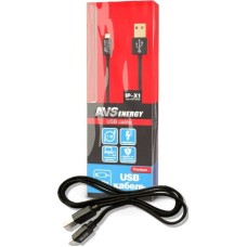 Кабель AVS IP-X1 для iphone 5/6/7/Х (1м) (блистер)