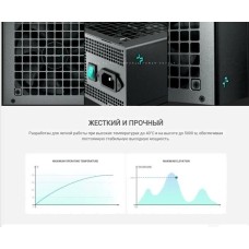 DEEPCOOL Блок питания PK700D (ATX 2.4, 700W, PWM 120mm fan, Active PFC+DC to DC, 80+ BRONZE) RET