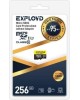 Карта памяти EXPLOYD 256GB microSDXC Class 10 UHS-1 Premium (U3) [EX256GCSDXC10UHS-1-ElU3 w]