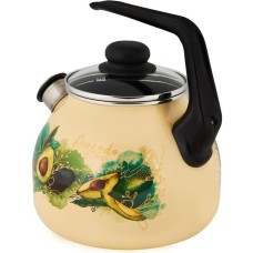 Чайник APPETITE С2717.3П*123 Avocado эмал 3,0л со свистком