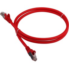 LANMASTER Патч-корд LAN-PC45/S6-1.0-RD FTP RJ-45 вил.-вилка RJ-45 кат.6 1м красный LSZH (уп.:1шт)