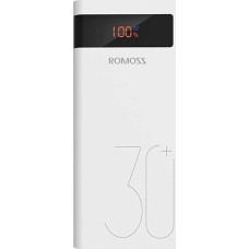 ROMOSS Внешний аккумулятор (Power Bank) Sense 8P+, 30000мAч, белый