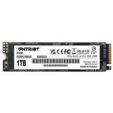 PATRIOT SSD накопитель P320 P320P1TBM28 1ТБ, M.2 2280, PCIe 3.0 x4, NVMe, M.2