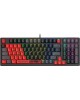 клавиатура A4TECH Клавиатура Bloody S98 Sports Red BLMS Plus механическая красный/черный USB for gamer LED (S98 SPORTS RED BLMS RED PLUS)