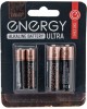 Батарейка алкалиновая ENERGY Батарейка алкалиновая Energy Ultra LR6+LR03/4B (АА+ААА) 104981