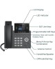 GRANDSTREAM Телефон IP GRP-2612 черный