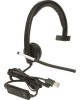 LOGITECH Гарнитура H650E, для компьютера, накладные, проводные, моно, черный [981-000514]