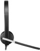 LOGITECH Гарнитура H650E, для компьютера, накладные, проводные, моно, черный [981-000514]