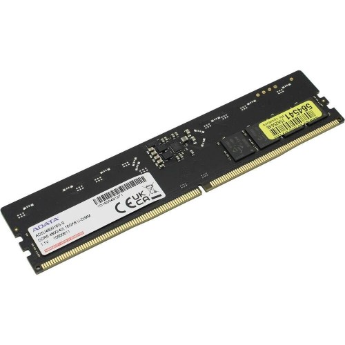 A-DATA Память DDR5 16GB 4800MHz AD5U480016G-S RTL PC5-38400 CL40 DIMM 288-pin 1.1В single rank Ret A-DATA Память DDR5 16GB 4800MHz AD5U480016G-S RTL PC5-38400 CL40 DIMM 288-pin 1.1В single rank Ret
