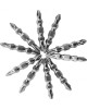 GROSS Бита двухсторонняя, PH2-PH2 х 45 мм, сталь S2, 10 шт. 11209