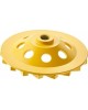 DEWALT Углошлифовальная машина DWE4257-QS 1500Вт 10000об/мин рез.шпин.:M14 d=125мм