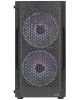 AEROCOOL Корпус MiniTower Trinity Mini-G-BK v2 черный без БП mATX 6x120mm 1xUSB2.0 2xUSB3.0 audio bott PSU (4710562758627)