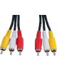 Кабель PERFEO (R3101) 3XRCA - 3XRCA 2 м