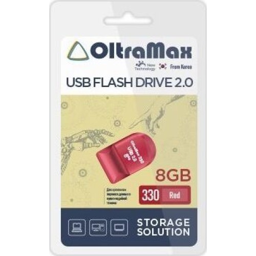 USB флэш-накопитель OLTRAMAX OM-8GB-330-Red