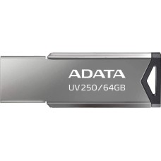 USB флэш-накопитель A-DATA 64GB UV250 металл USB2.0 (AUV250-64G-RBK)