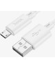 Кабель HOCO (6931474783332) X88 Gratified MicroUSB (m) 1м - белый