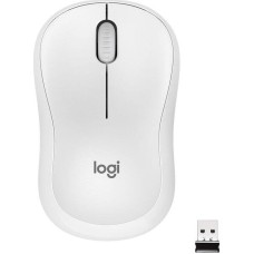LOGITECH Мышь беспроводная Silent M221, радио, оптическая, USB, 1000dpi, белый [910-006090]
