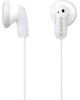 SONY Наушники MDR-E9LP, 3.5 мм, вкладыши, белый [mdr-ex9lp/wiz1e]
