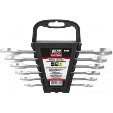 AVS TOOLS Набор ключей гаечных рожковых на держателе (8-19 мм) (6 предметов) AVS K1N6P
