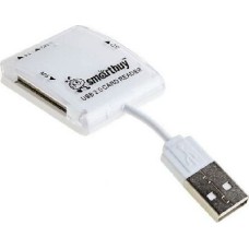 Устройство чтения карт памяти SMARTBUY (SBR-713-W) белый