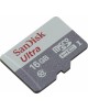 Карта памяти SANDISK 16GB MicroSDHC Ultra Class10 UHS-I U1 80MB/s (SDSQUNS-016G-GN3MN)